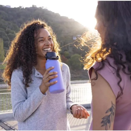 Hydro Flask: 32 Oz Wide Mouth w Straw Cap