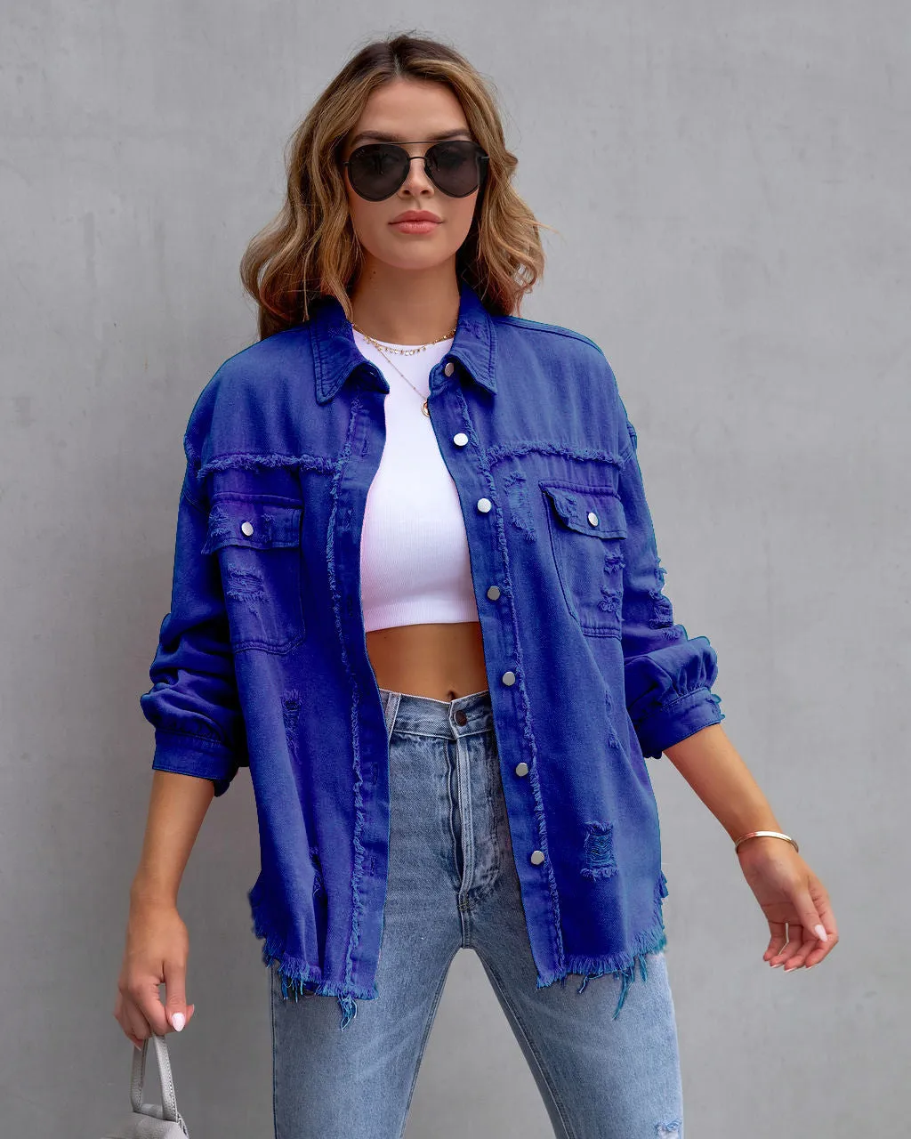Jaqueta Jeans Color