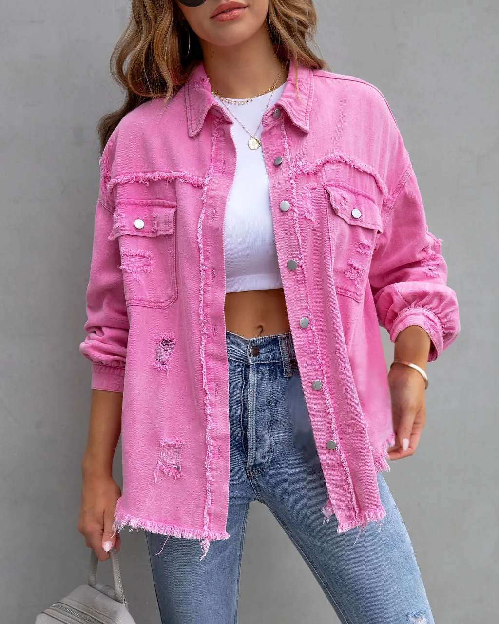 Jaqueta Jeans Color