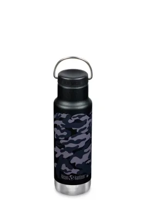 Klean Kanteen Insulated Classic 12oz Bottle Black Camo