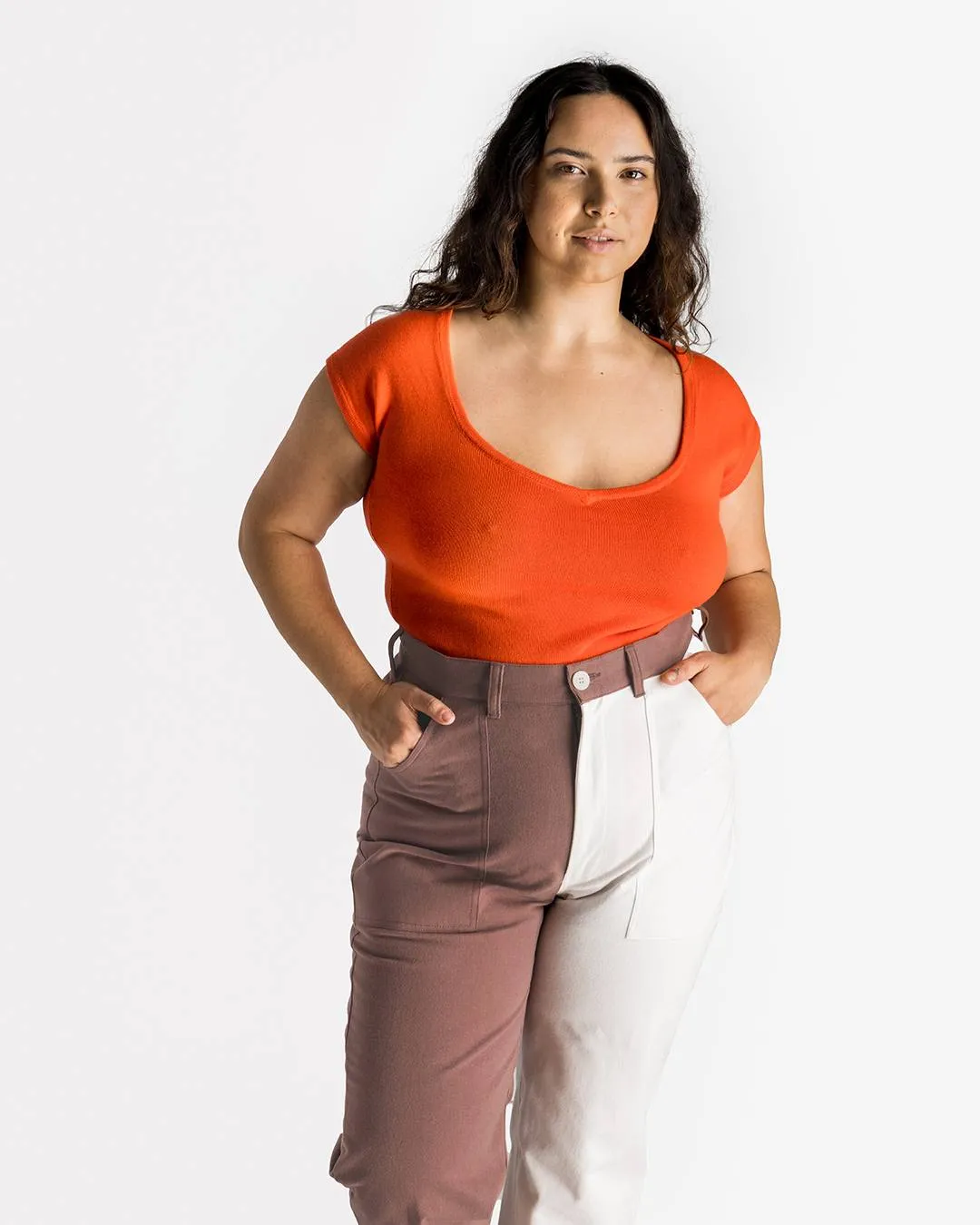 Knit Bodysuit Poppy | XS-2X
