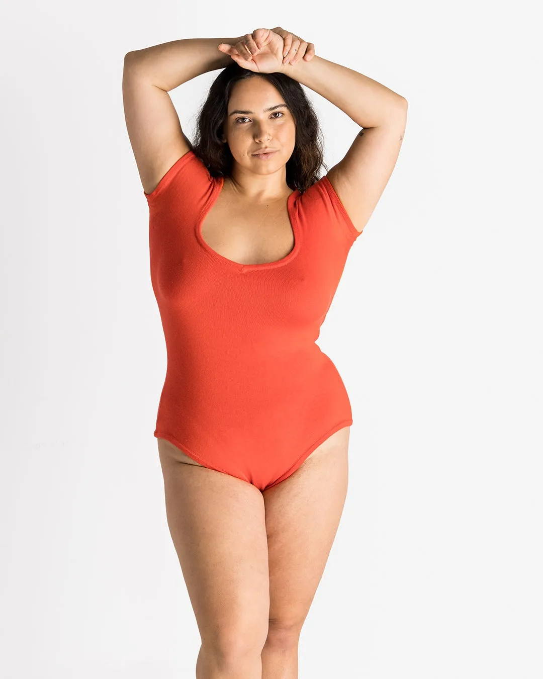 Knit Bodysuit Poppy | XS-2X