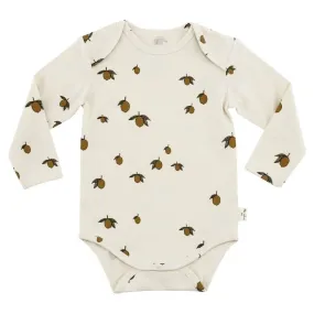 Konges Slojd Baby Bodysuit in Lemon
