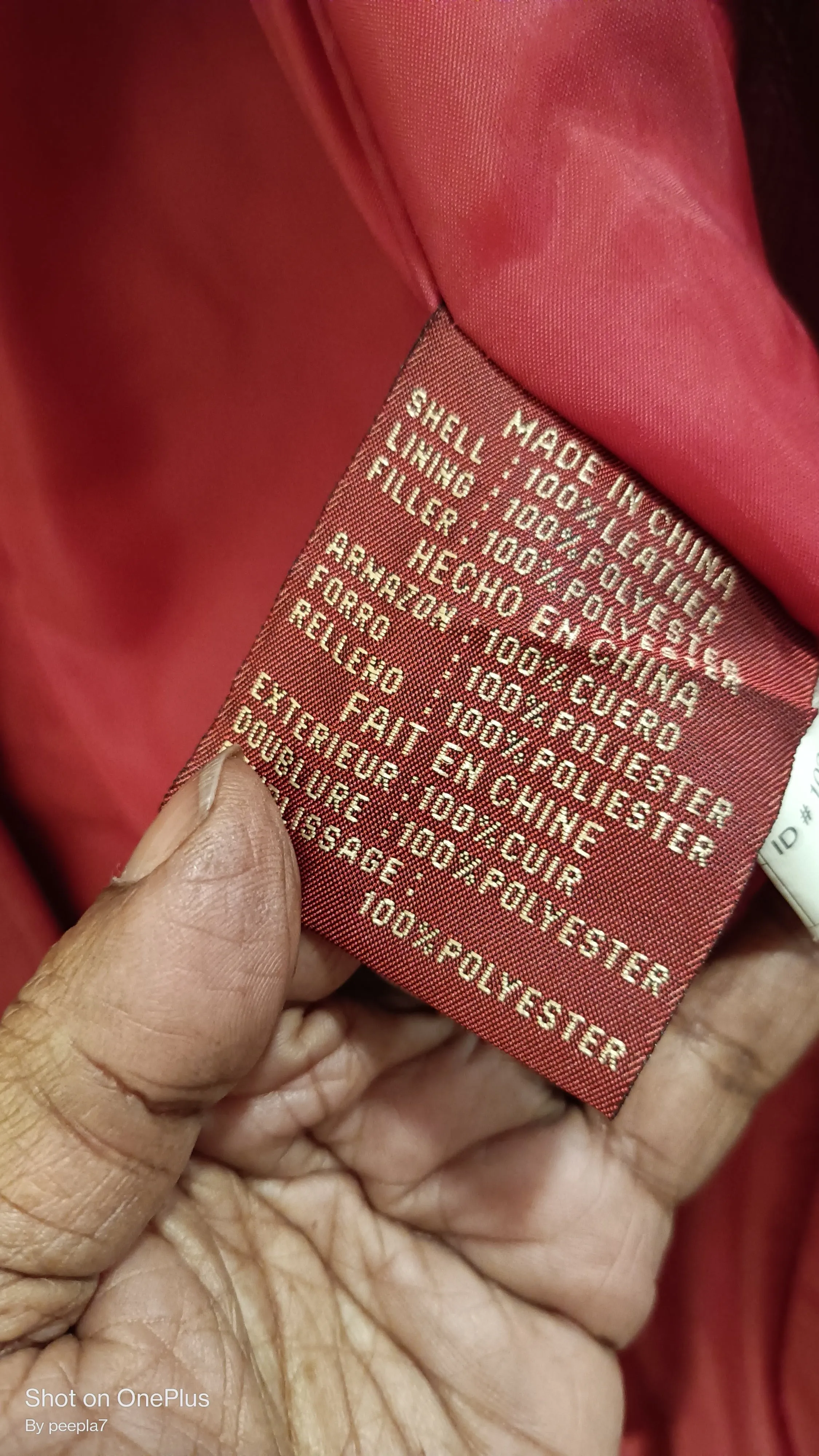Ladie's G-III Vintage Leather Trench Coat