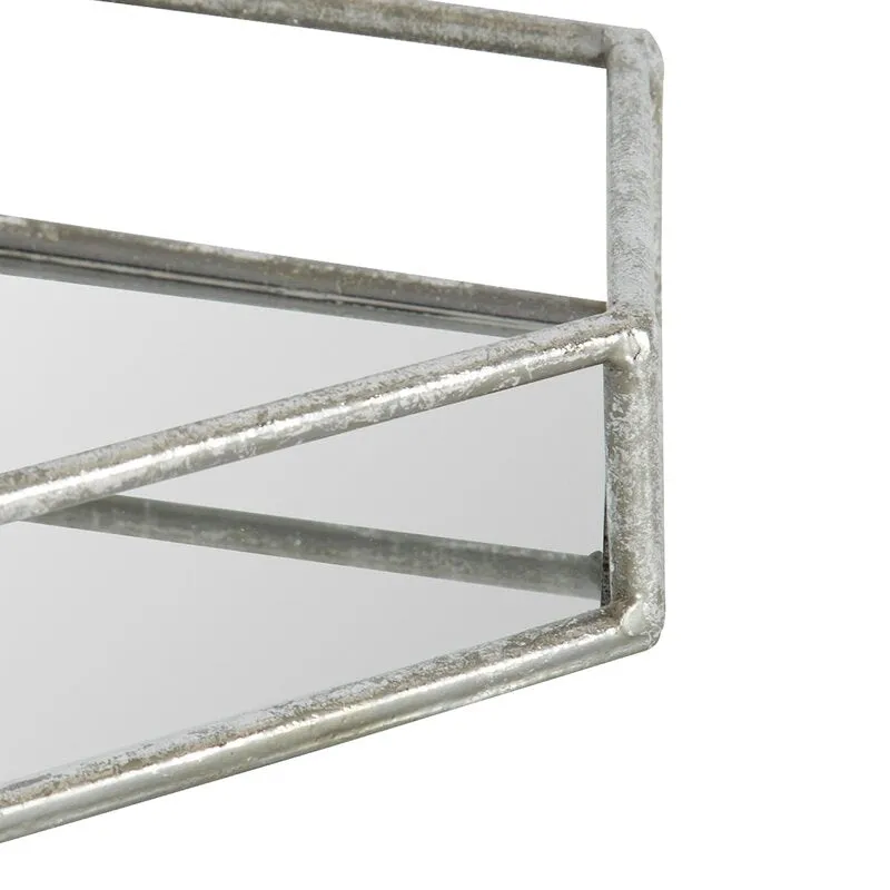 Landblic Abstract Metal Vanity Tray