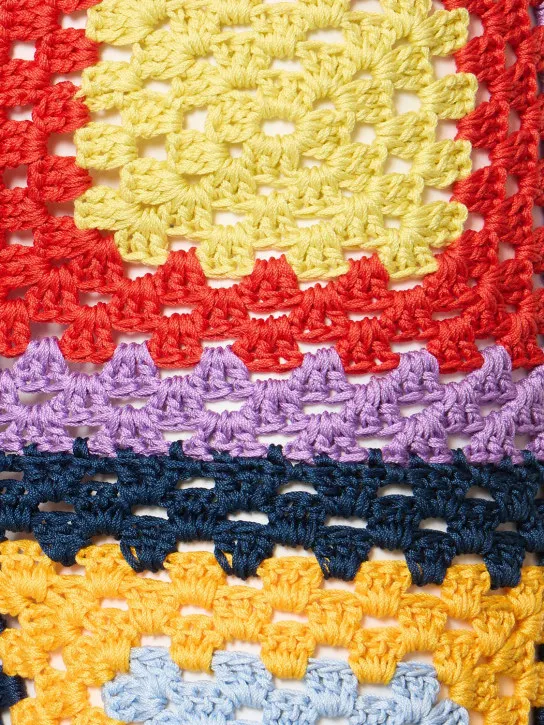 Marni   Cotton crochet mini shorts 