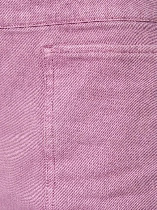 Max Mara   Alibi midrise cotton drill shorts 