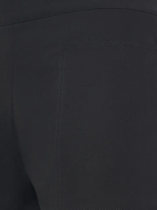 Max Mara   Cotton twill mini shorts 