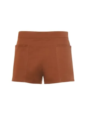Max Mara   Cotton twill mini shorts 