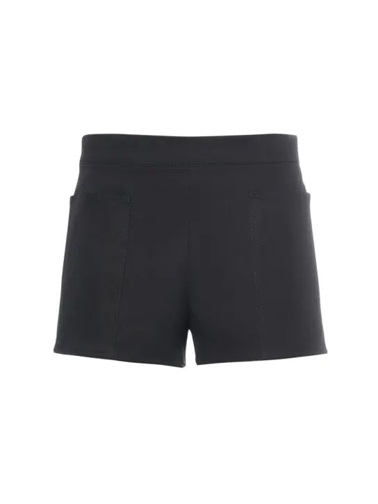 Max Mara   Cotton twill mini shorts 