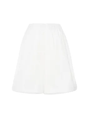 Max Mara   Oliveto poplin shorts 
