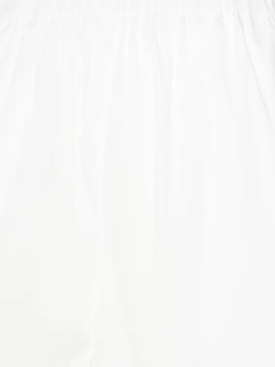 Max Mara   Oliveto poplin shorts 