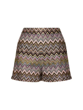 Missoni   Chevron viscose shorts 