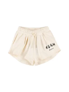 MSGM   Cotton sweat shorts 