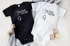 My First Christmas Baby Bodysuit