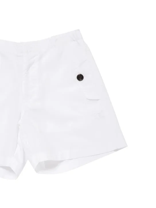 N°21   Cotton poplin pocket shorts 