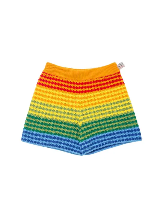 N°21   Cotton tricot shorts 