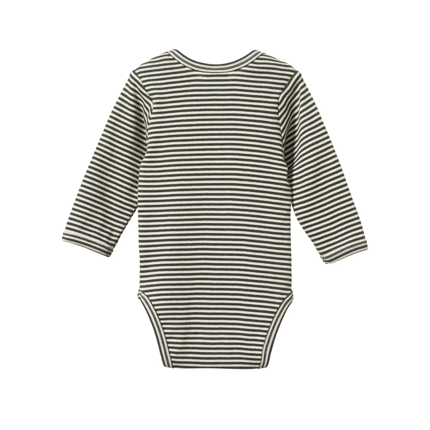 Nature Baby Bodysuit Long Sleeve Nettle Stripe