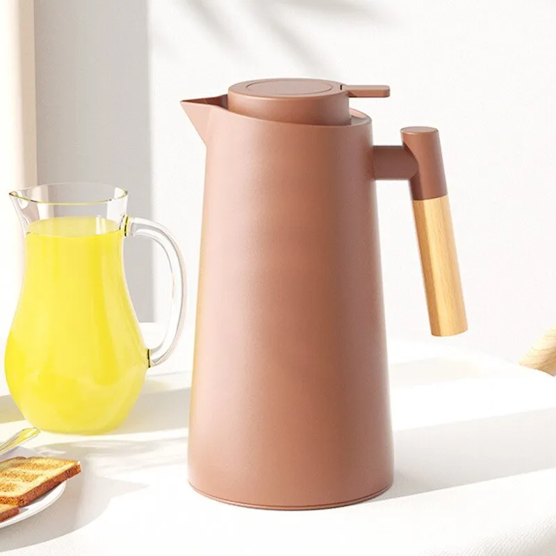 Nordic Style Thermal Insulation Kettle with Wood Handle