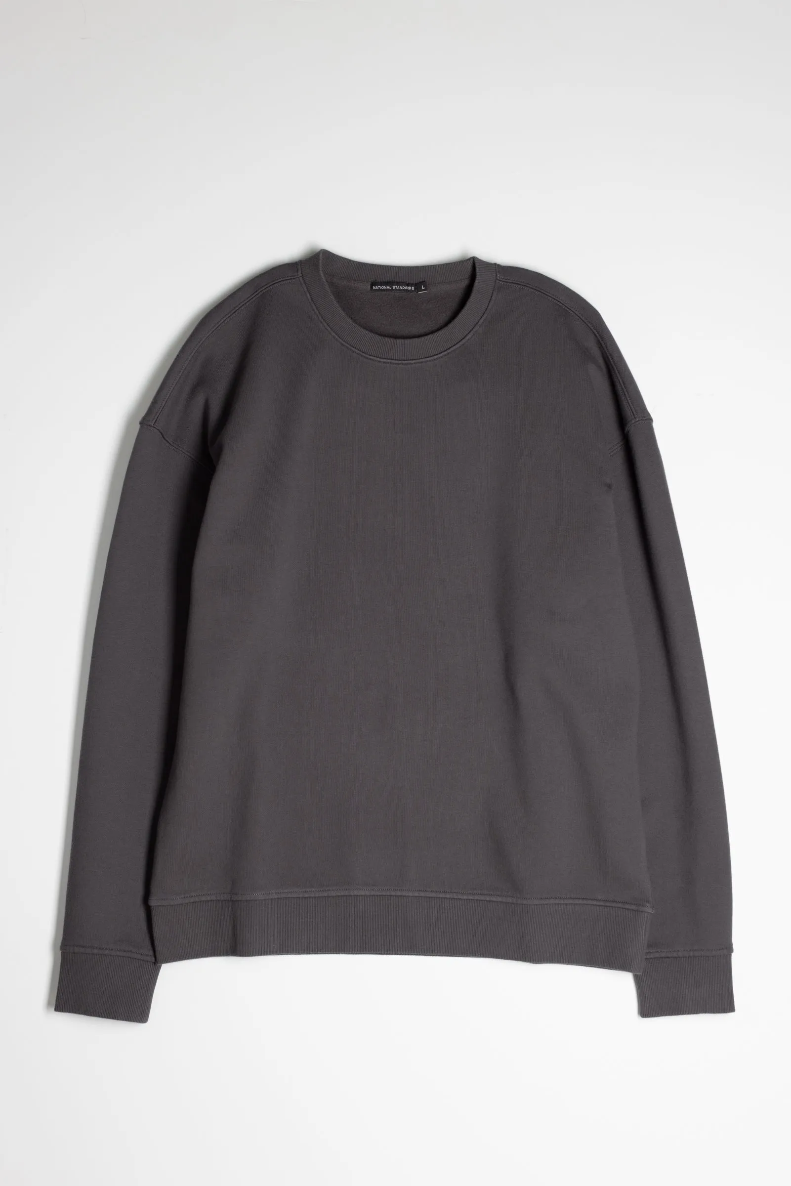 NS2174-3 Cotton Fleece Sweatshirt in Ash