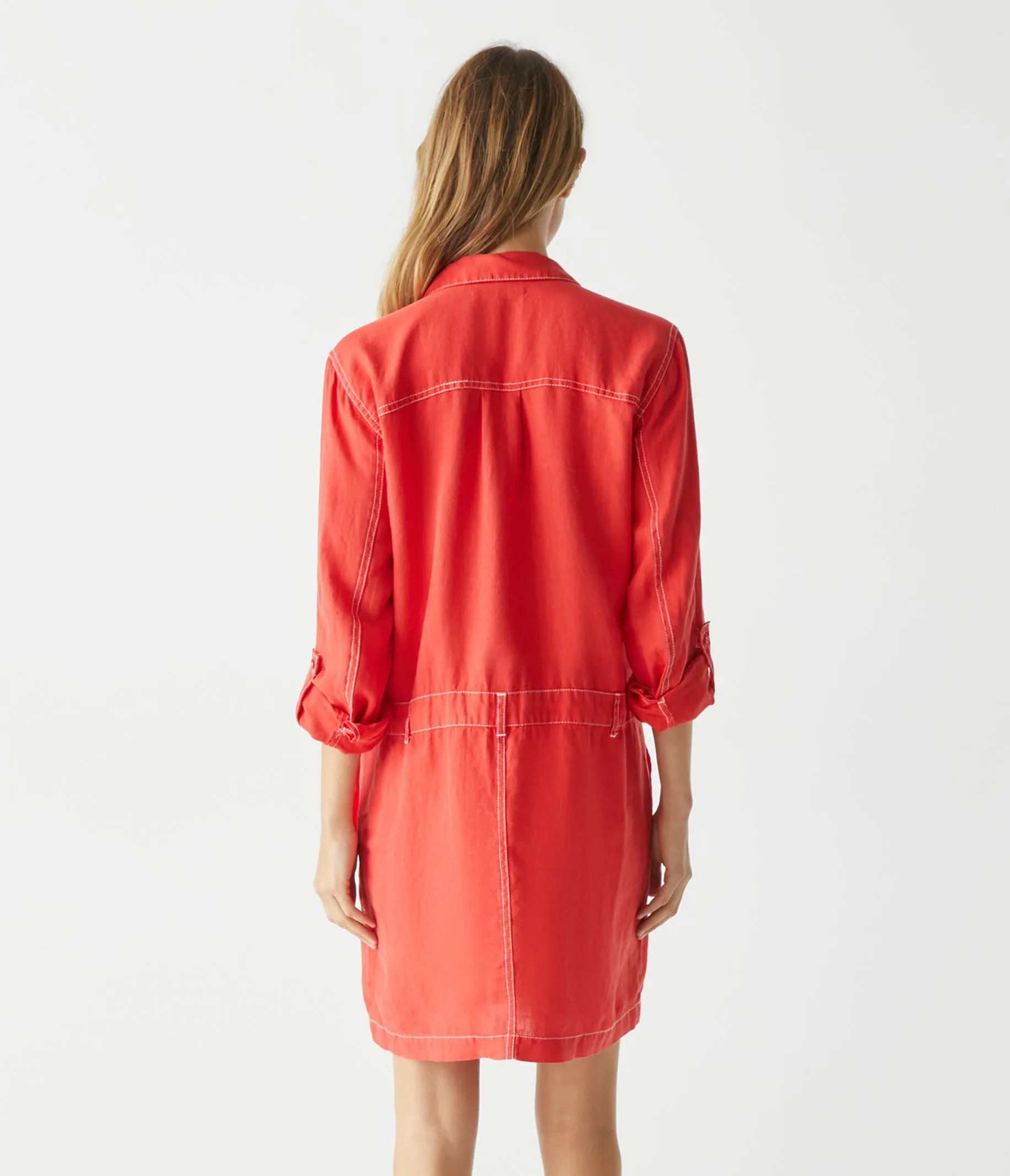 Pilar Linen Shirt Dress