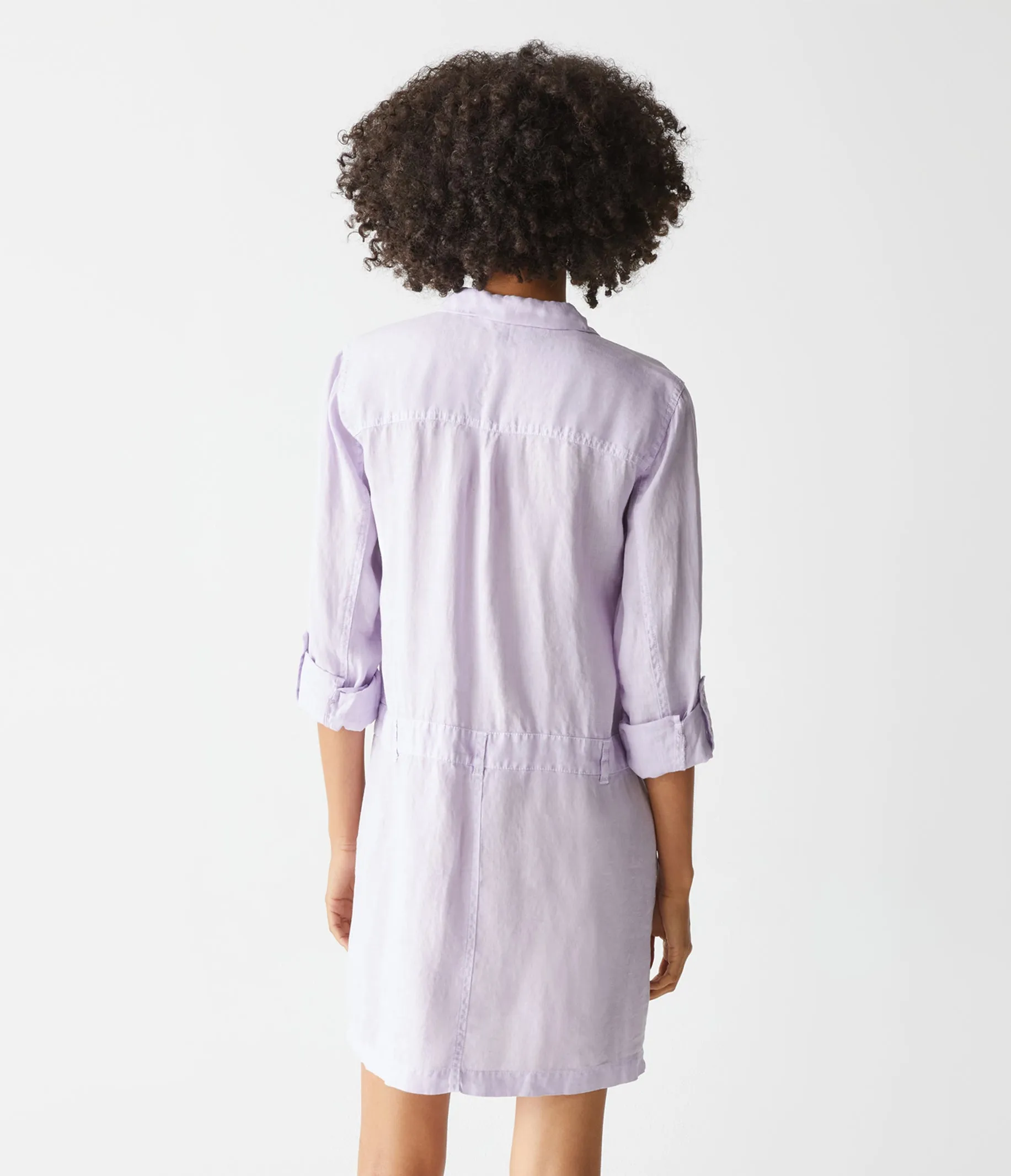 Pilar Linen Shirt Dress