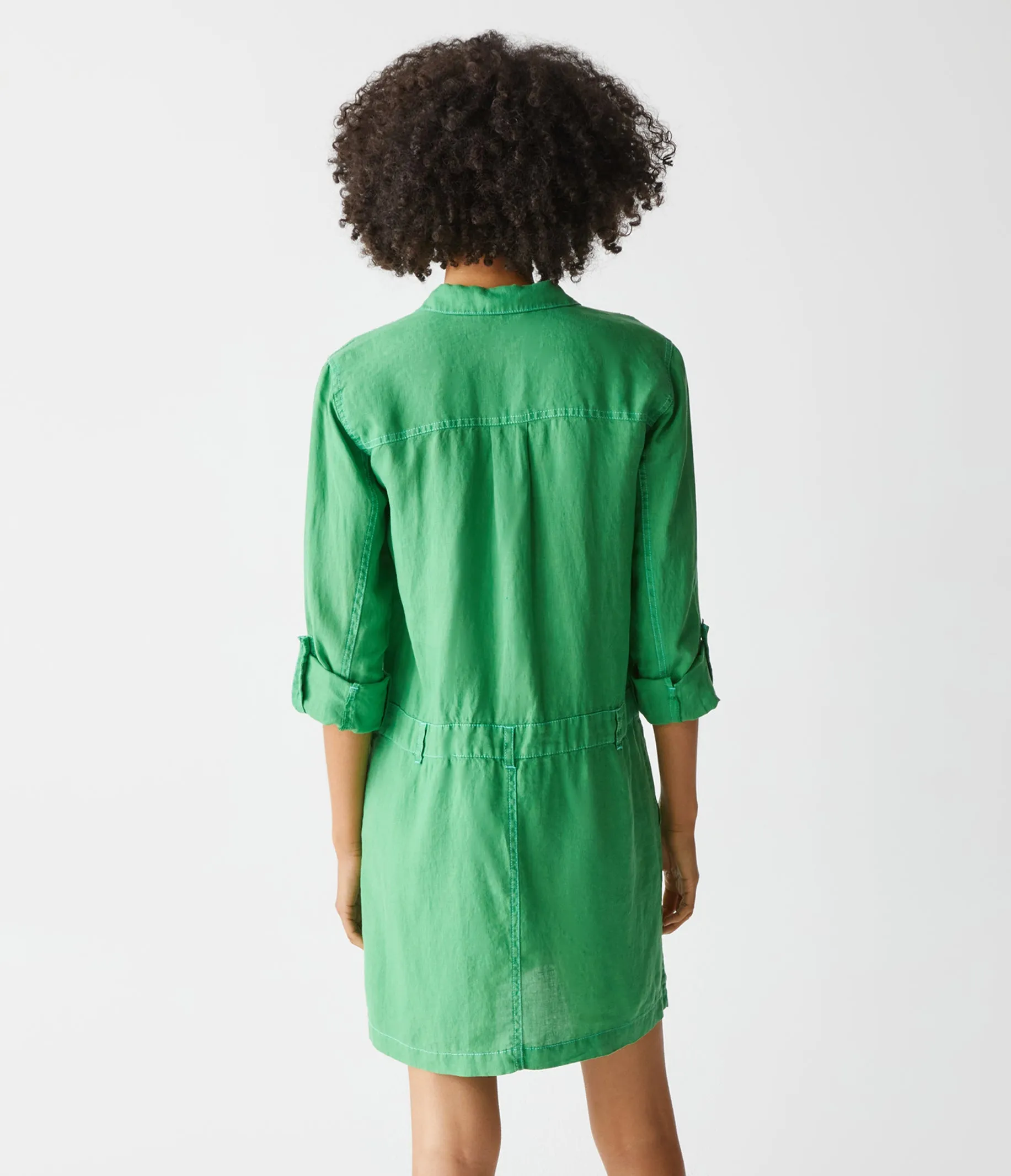 Pilar Linen Shirt Dress