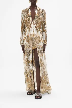 PRINTED TRENCH ROAD TO RICHESSE