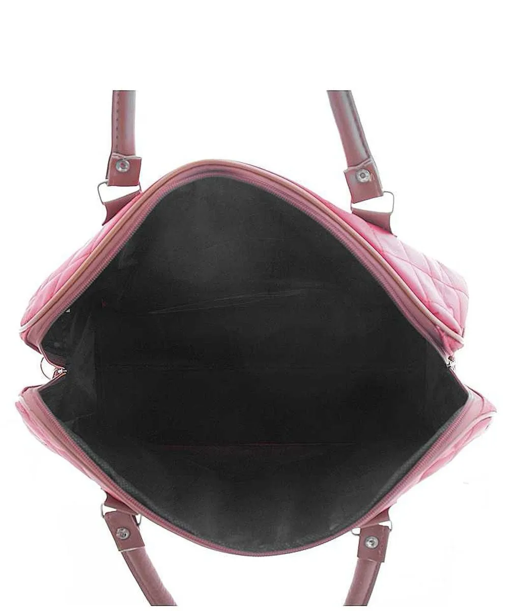 Quilted Overnight Tote