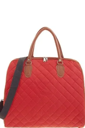 Quilted Overnight Tote