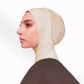 Ruuq Hijab Bodysuit Sleeveless - Buttermilk