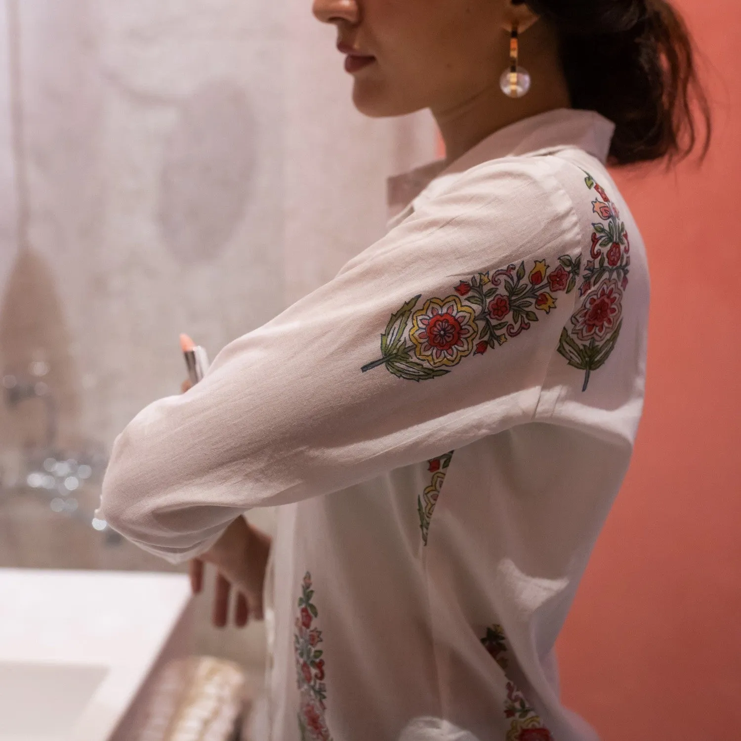 Saanjh Multi Cypress Shirt