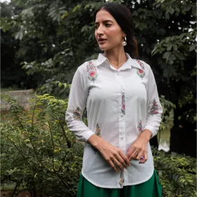 Saanjh Multi Cypress Shirt