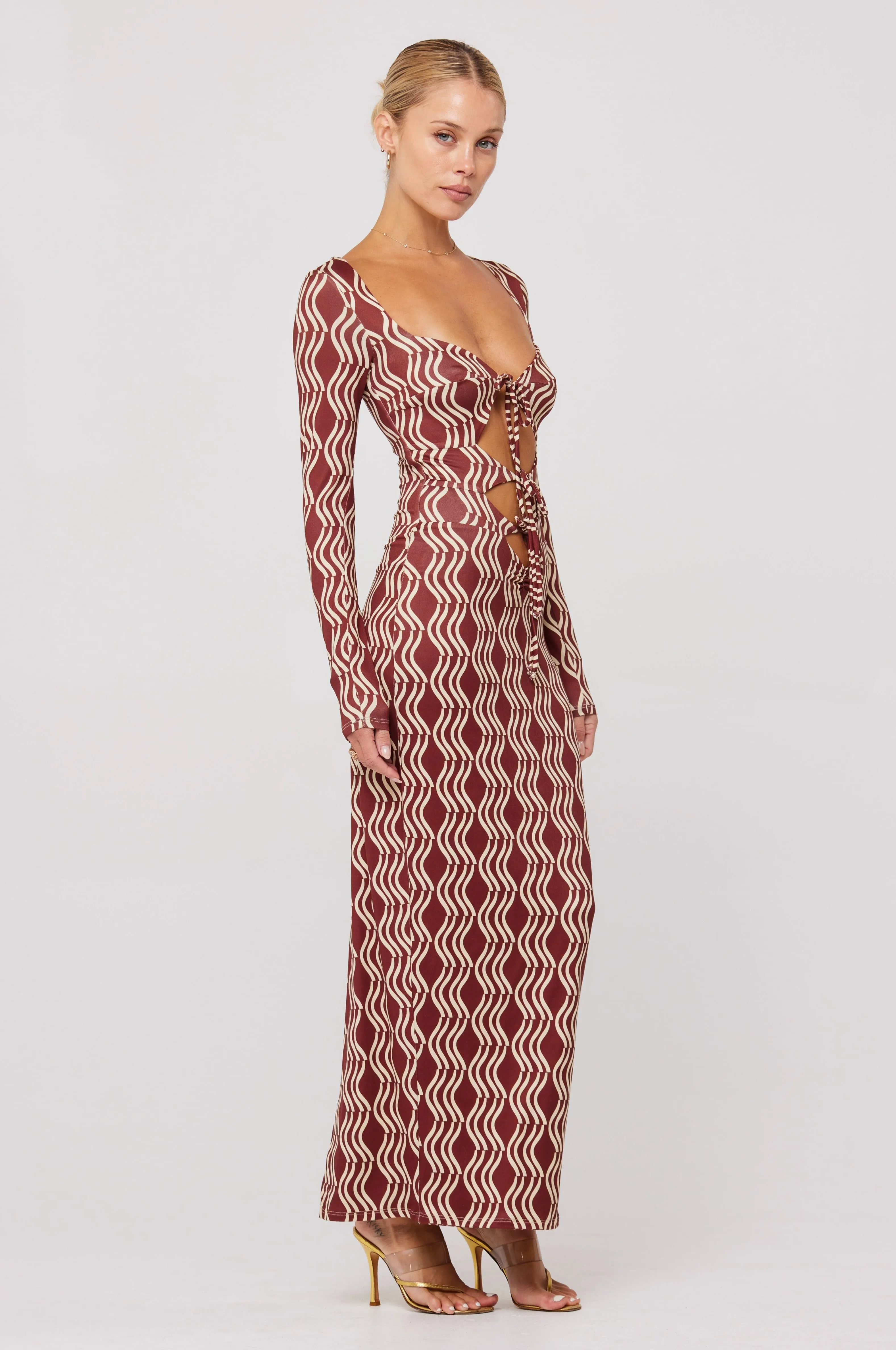 Simone Dress in Coco