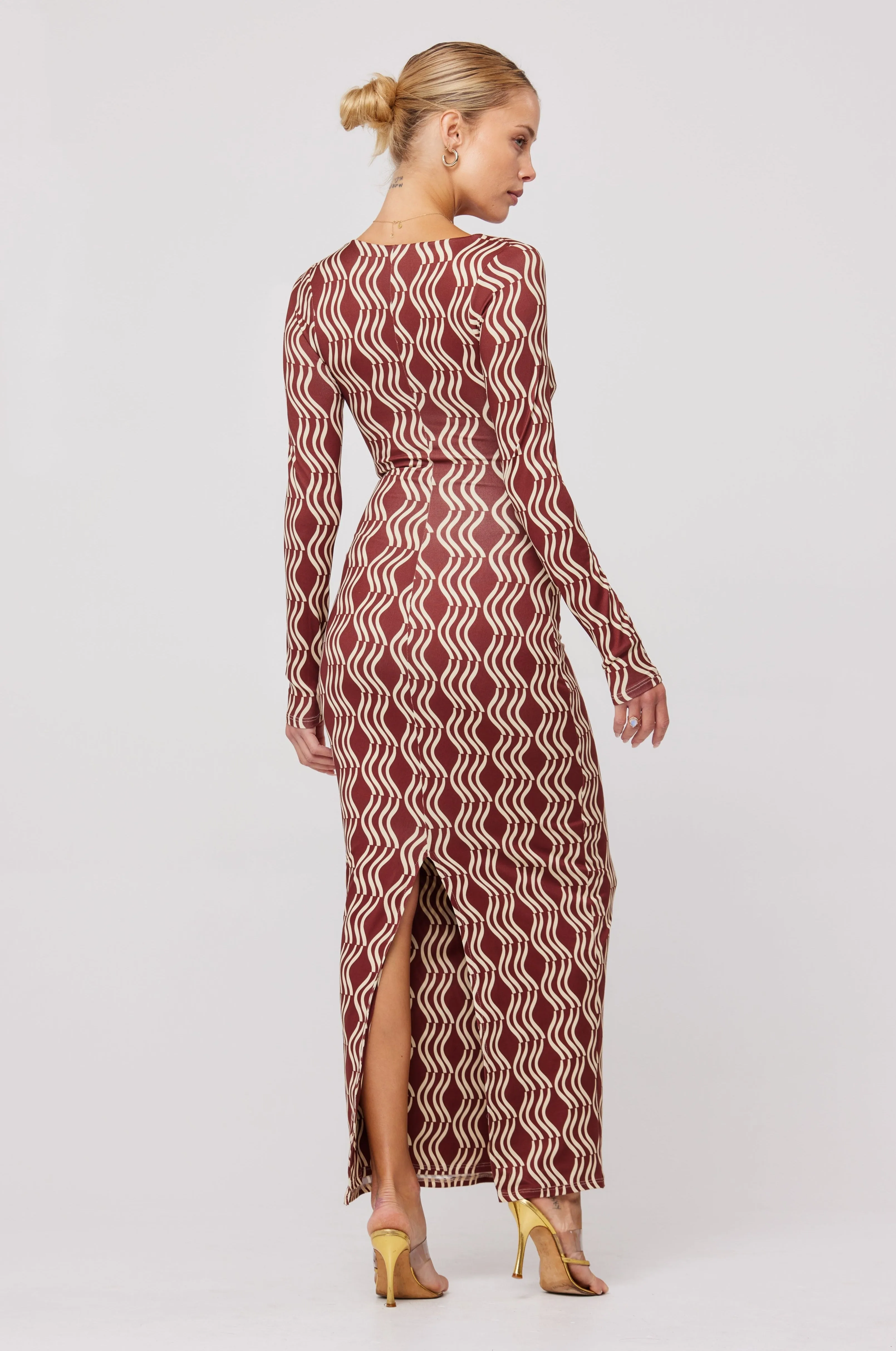 Simone Dress in Coco