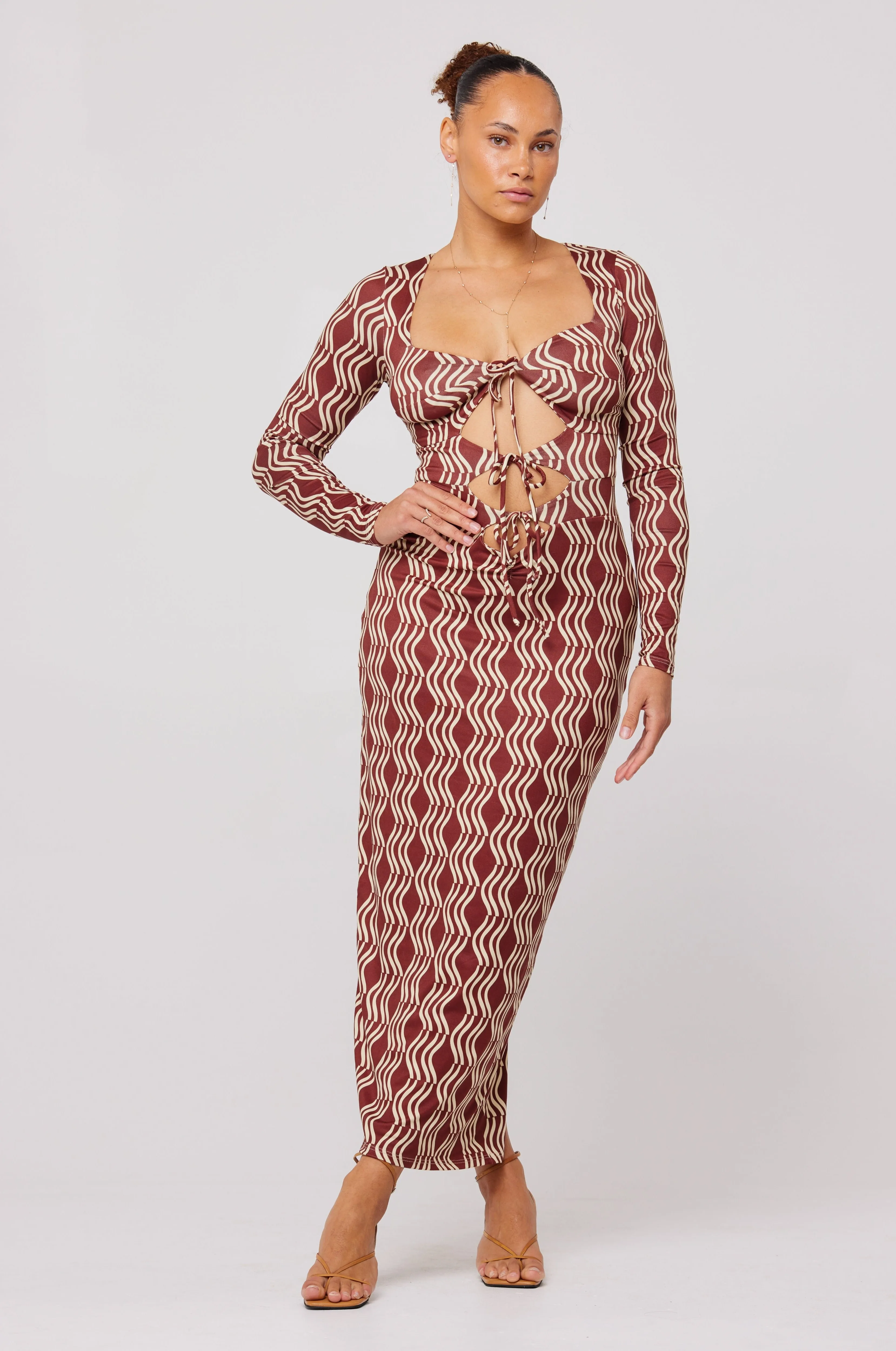 Simone Dress in Coco