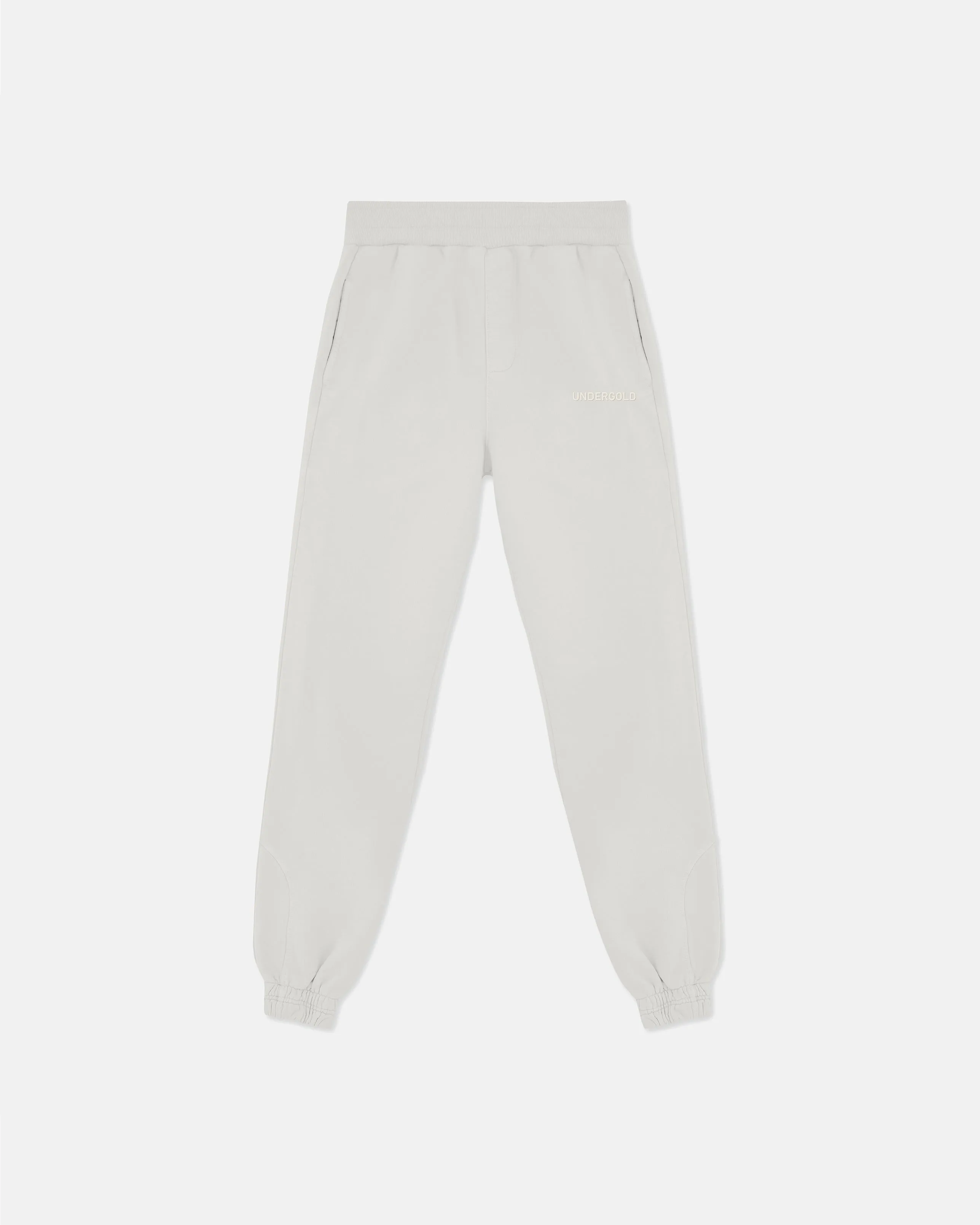 Solid III Shortened Sweatpants Cream