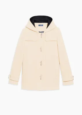 STE LUCE - Short Duffle Coat With Hood (WINTER WHITE)
