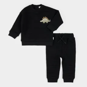 Stegosaurus Dinosaur Quilted Outfit Set