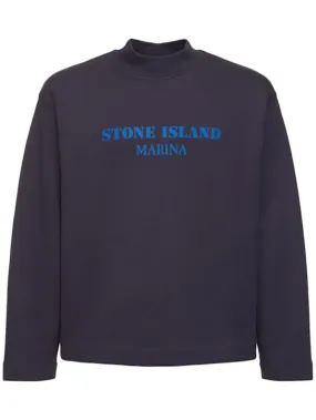Stone Island   Marina mock neck sweatshirt 