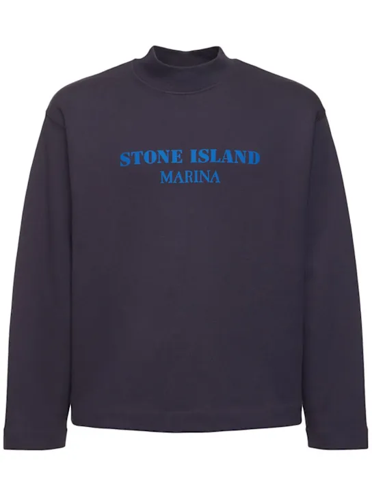 Stone Island   Marina mock neck sweatshirt 
