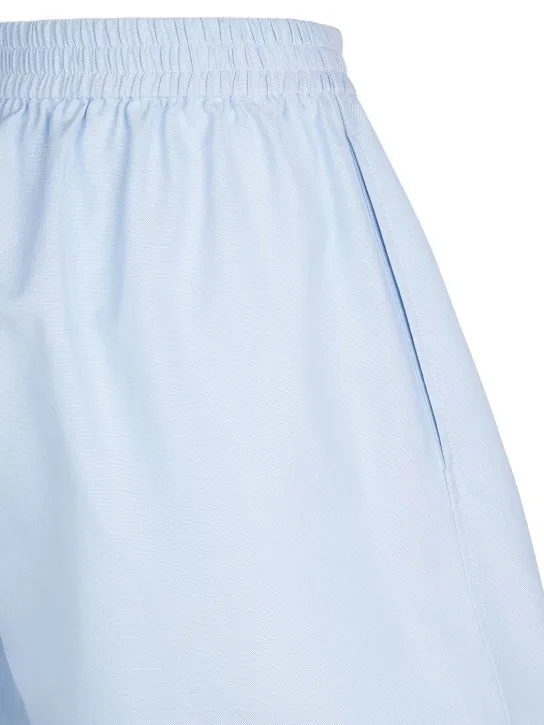 The Row   Gunther cotton poplin Bermuda shorts 