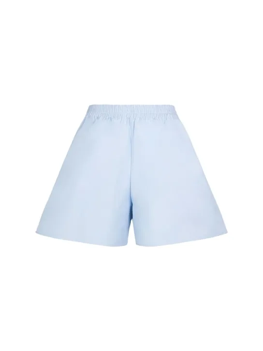 The Row   Gunther cotton poplin Bermuda shorts 