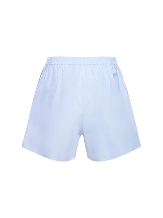 The Row   Gunther cotton poplin Bermuda shorts 