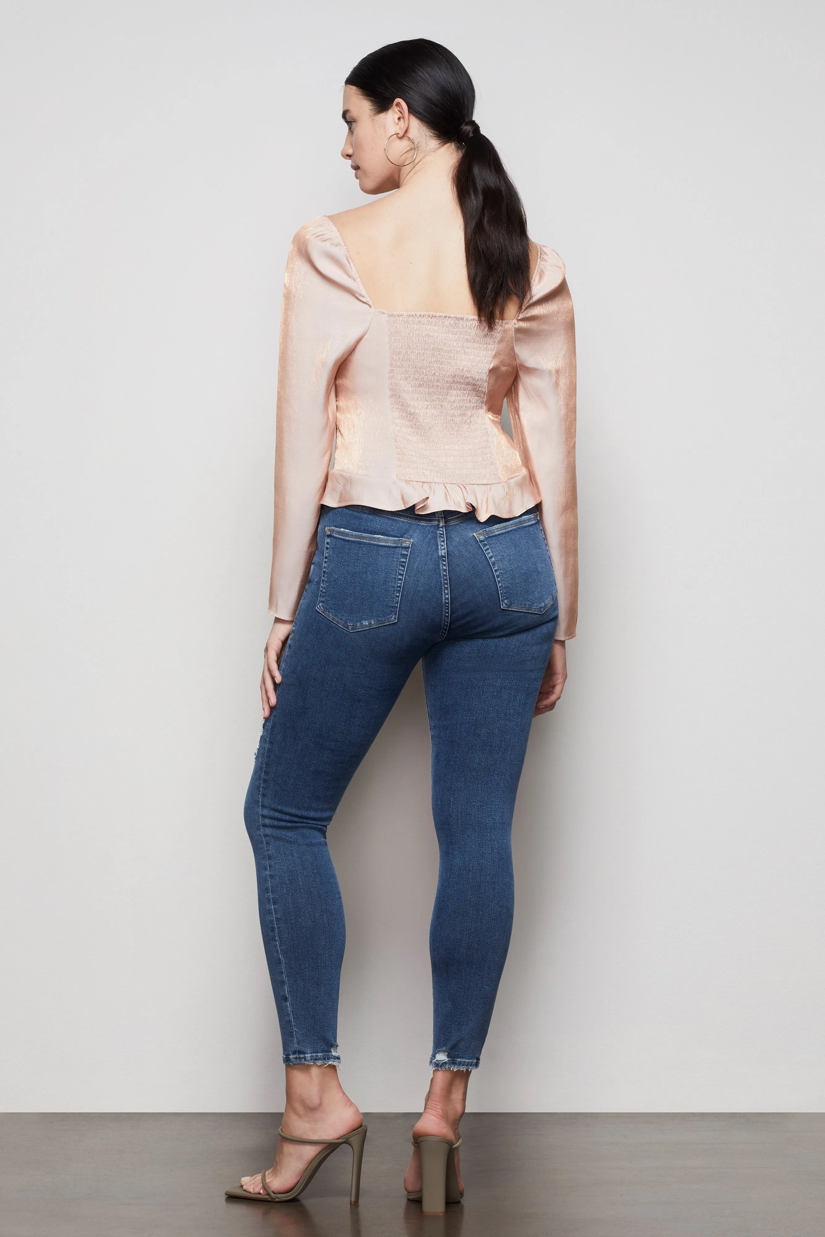THE TOO TEMPTED CORSET TOP | ROSE GOLD001