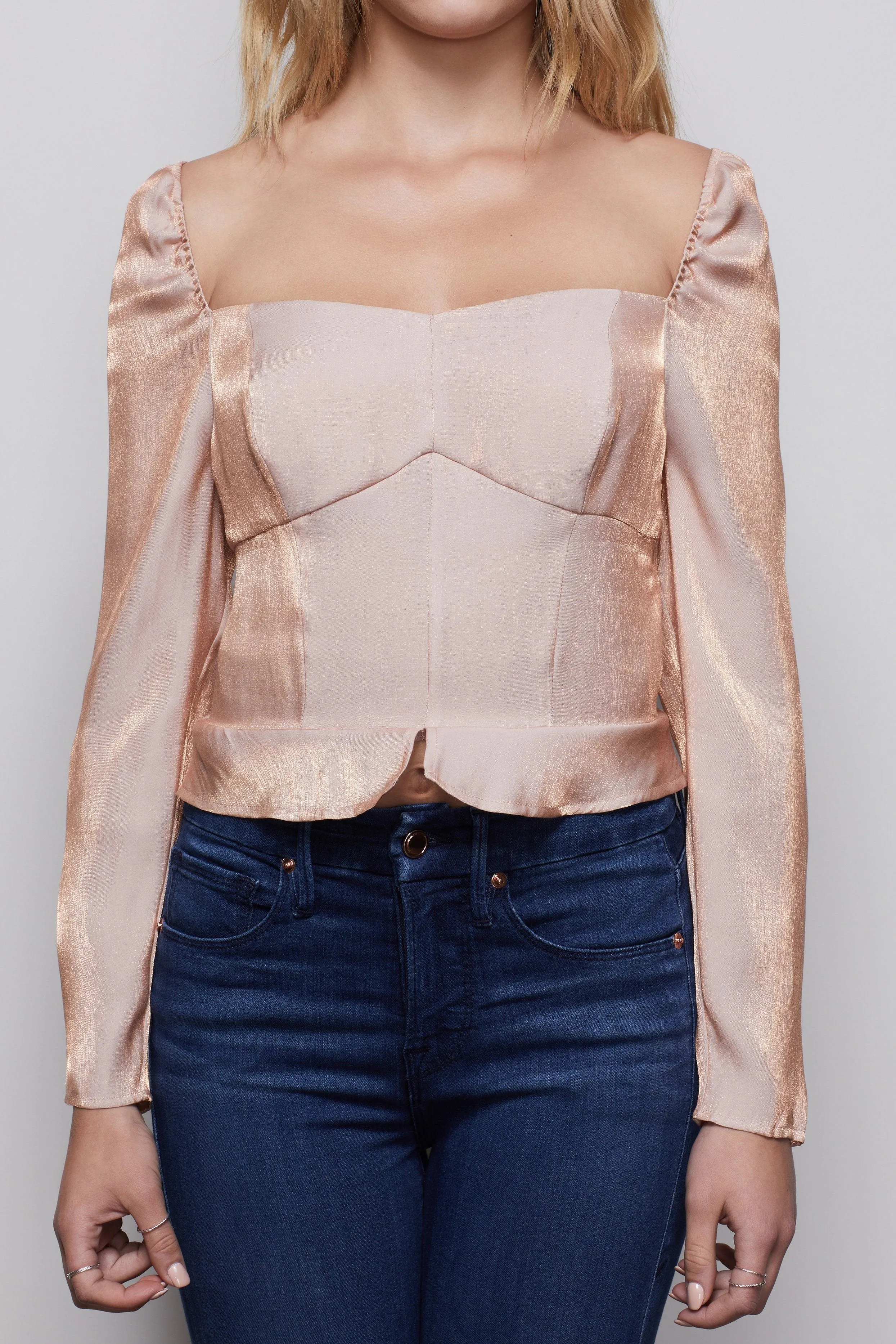 THE TOO TEMPTED CORSET TOP | ROSE GOLD001