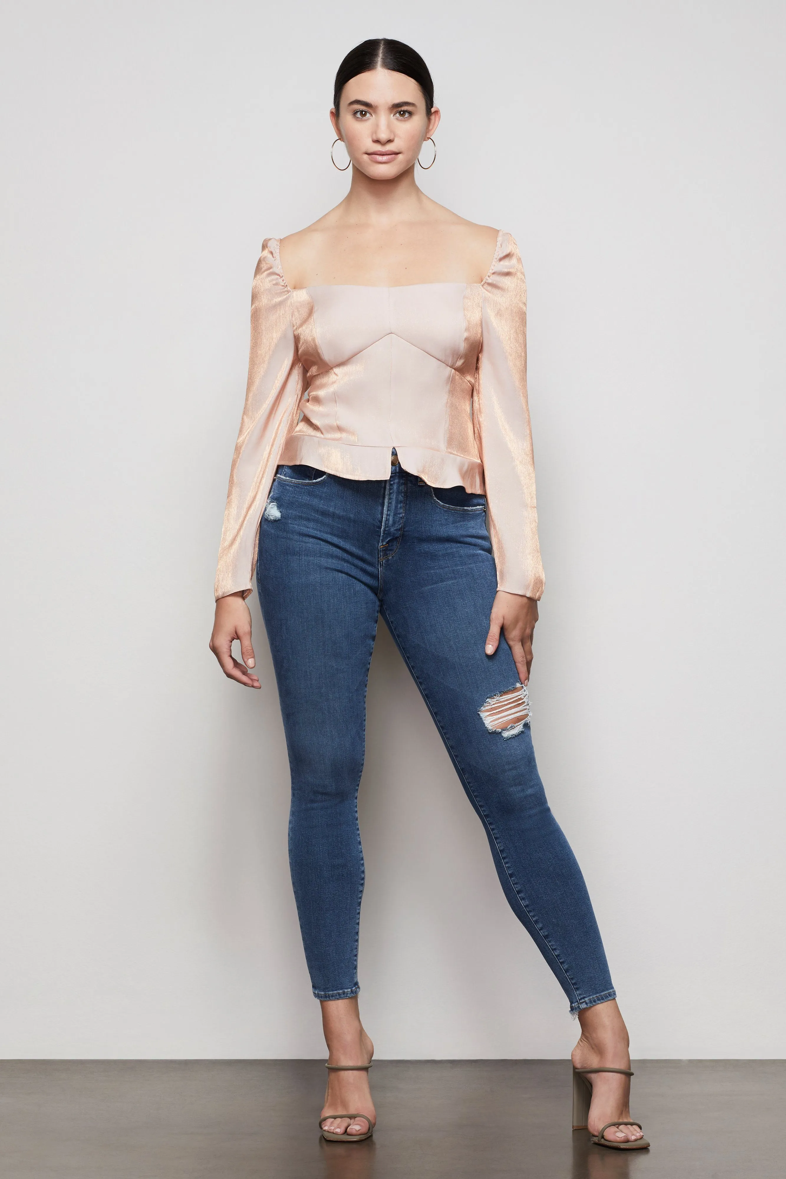 THE TOO TEMPTED CORSET TOP | ROSE GOLD001