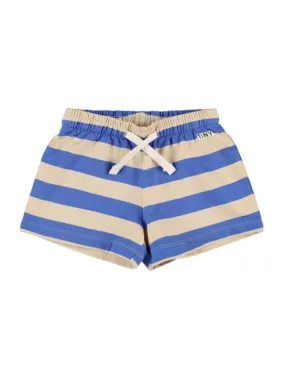 Tiny Cottons   Striped cotton blend shorts 