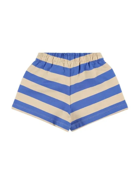 Tiny Cottons   Striped cotton blend shorts 