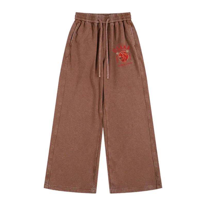 Tokyo-Tiger Drunken Octopus Japan Washed Sweatpants